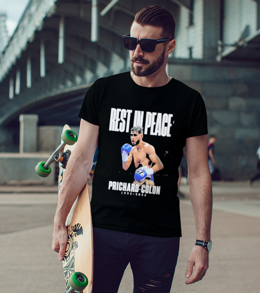 Rest In Peace Prichard Colon 1992 2026 Boxing Gloves T-Shirt