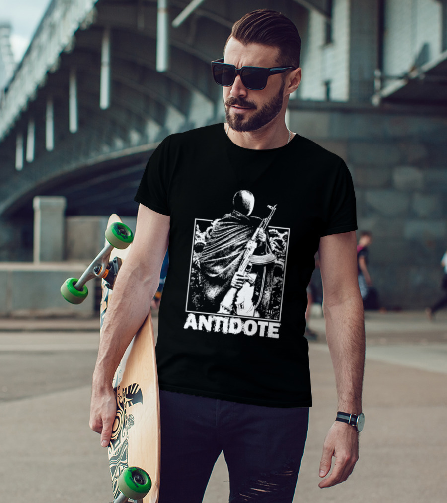 Antidote AK 47 Sunflower Streetwear T-Shirt
