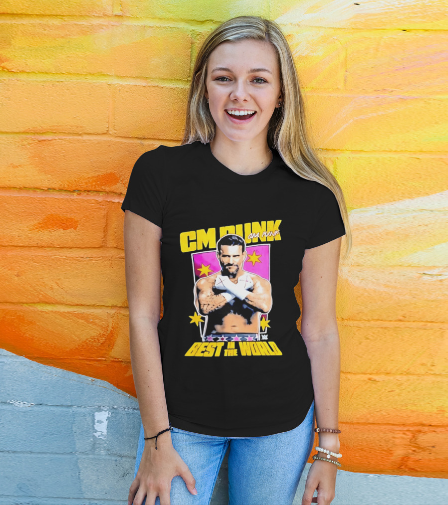 Cm Punk Best In The World WWE Wrestling T-Shirt