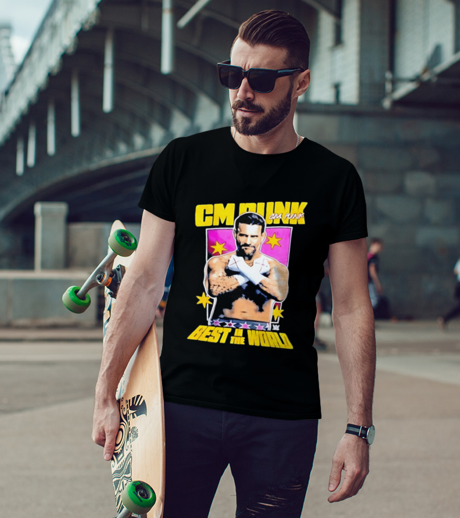 Cm Punk Best In The World WWE Wrestling T-Shirt