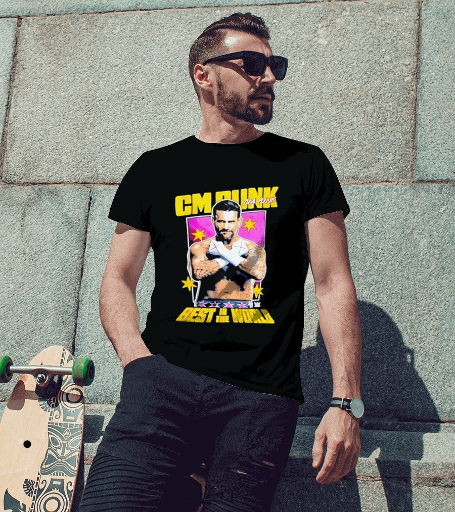 Cm Punk Best In The World WWE Wrestling T-Shirt