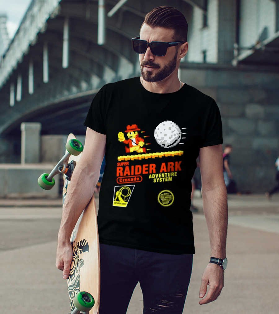 Super Raider Ark Adventure System Crusade Explore Series T-Shirt