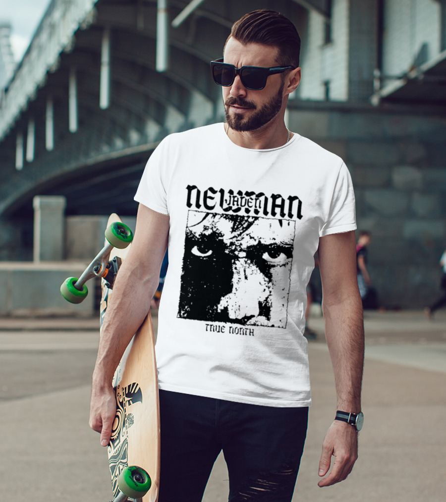 Newman Jaden True North Alternative Rock Band Face T-Shirt