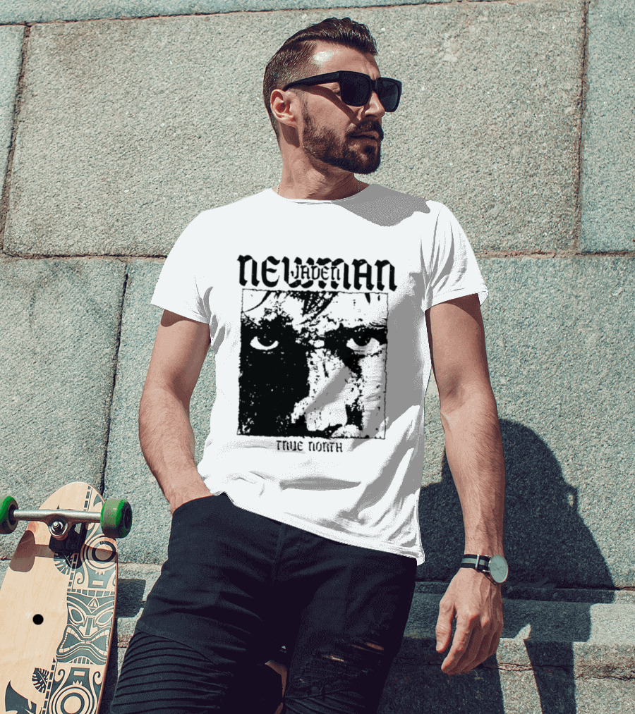 Newman Jaden True North Alternative Rock Band Face T-Shirt