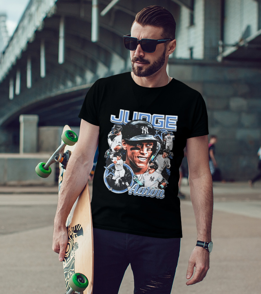 Aaron Judge New York Yankees Baseball Star Player Highlights 2026 T-Shirt
