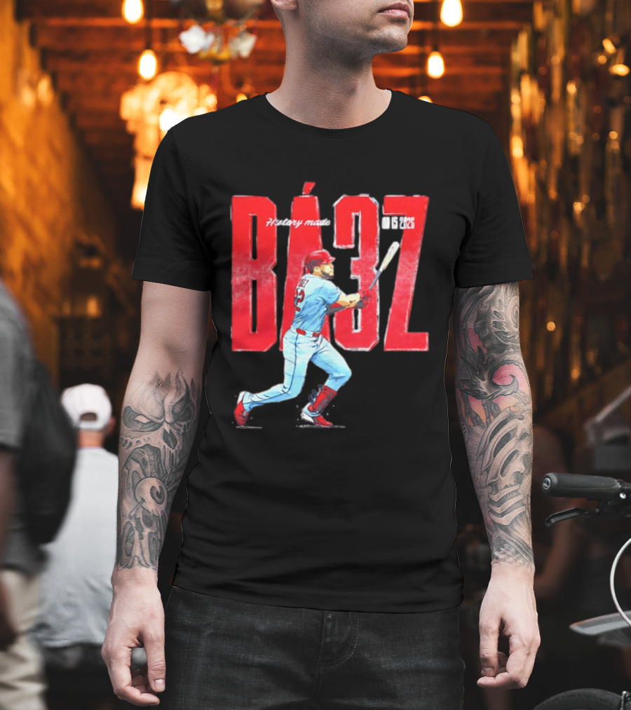 St. Louis Cardinals Joshua Baez History Made 2026 MLB Debut T-Shirt