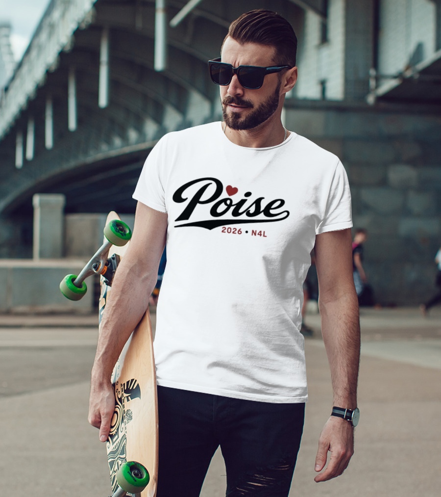 Poise 2026 N4L With Heart T-Shirt
