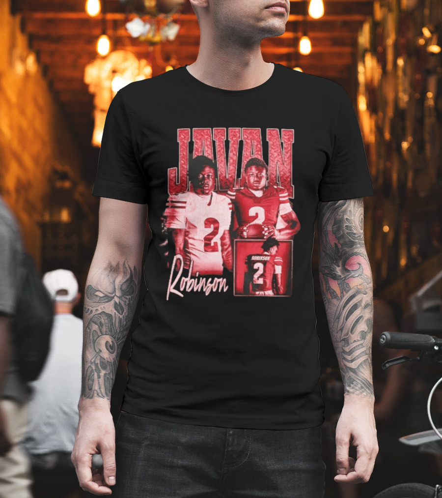 Javan Robinson Florida State Seminoles Football Number 2 T-Shirt