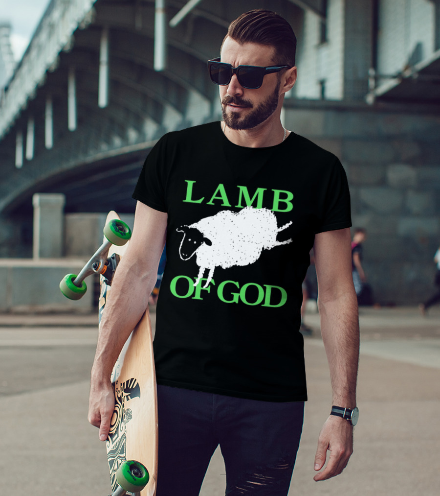 Lamb Of God Heavy Metal Band Metalcore Sheep Image T-Shirt