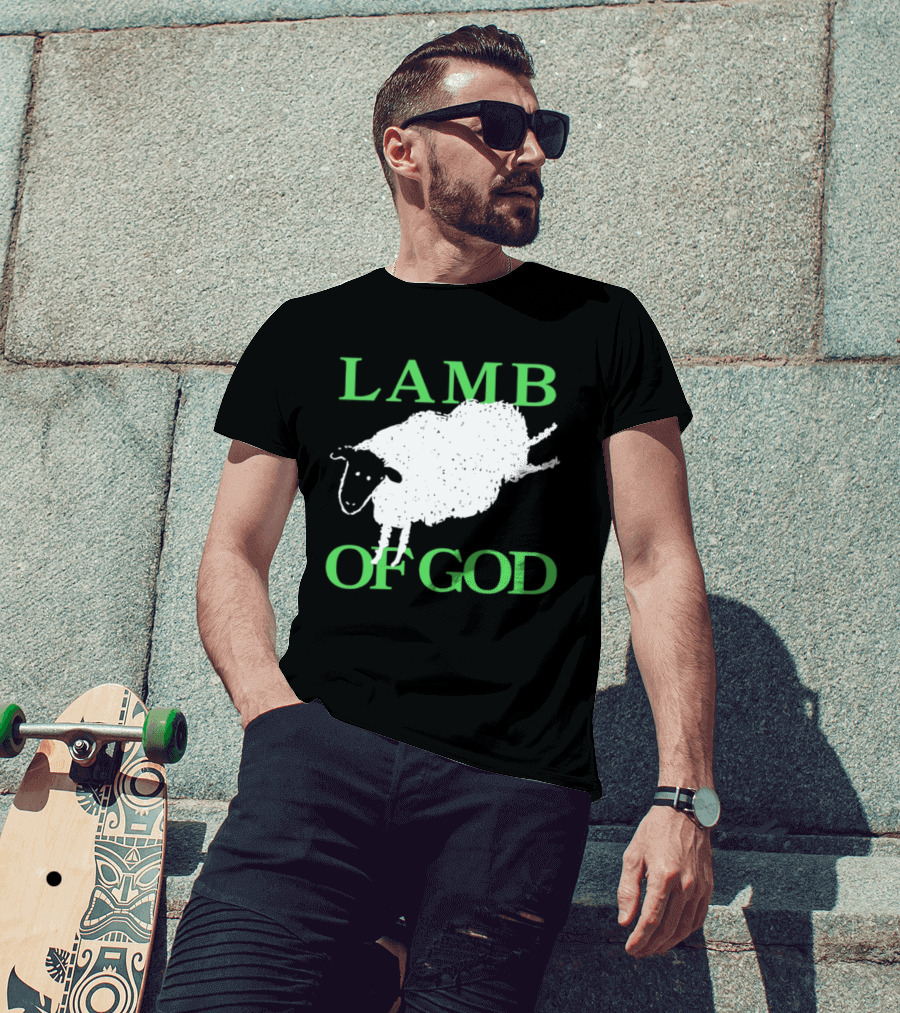 Lamb Of God Heavy Metal Band Metalcore Sheep Image T-Shirt