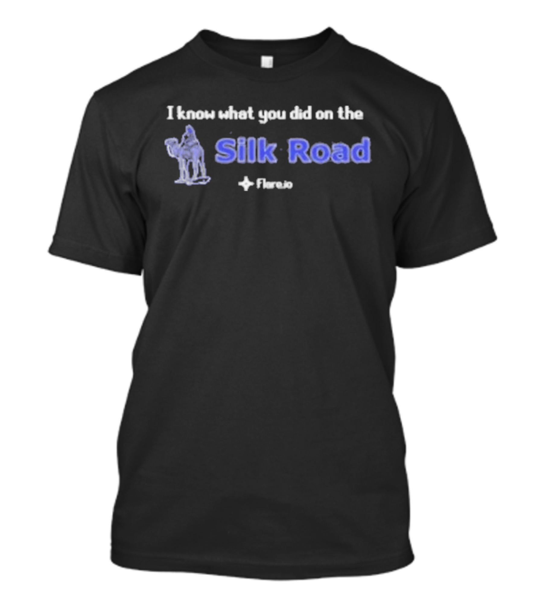 I Know What You Did On The Silk Road Funny Adventure Meme With Camel And Floral T-Shirt