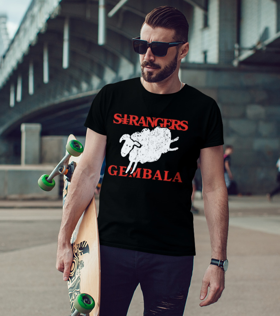 Strangers Gembala Sheep Art Teeshirt T-Shirt