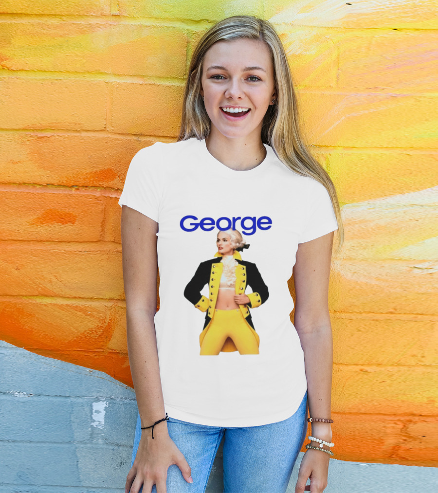 George Founding Fathers Historical Costume Colonial Attire T-Shirt
