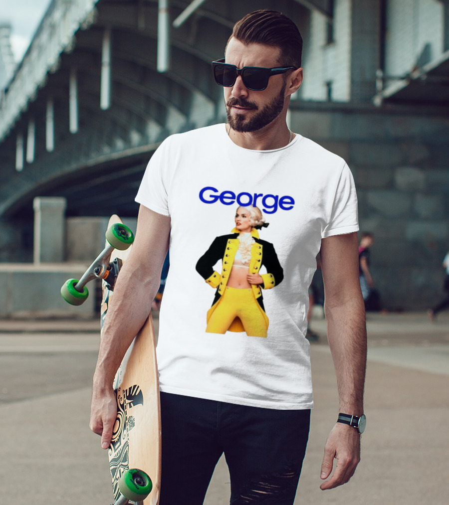 George Founding Fathers Historical Costume Colonial Attire T-Shirt