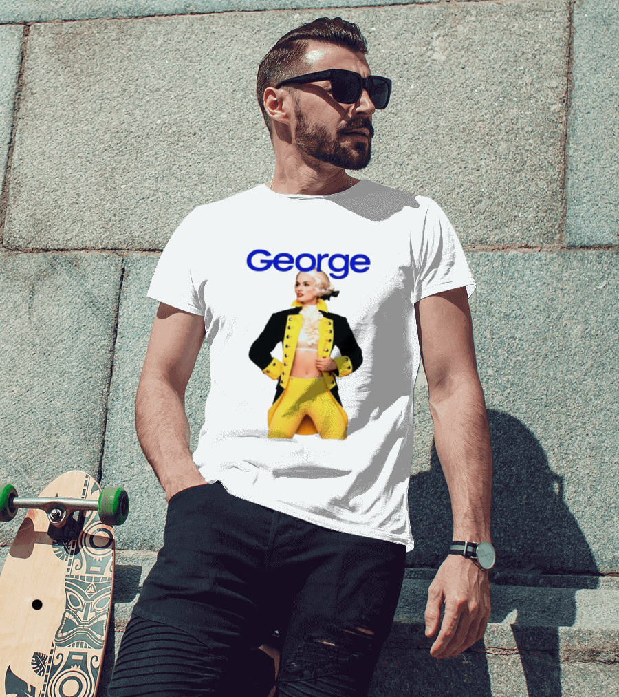 George Founding Fathers Historical Costume Colonial Attire T-Shirt