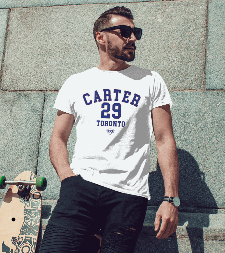 Carter 29 Toronto Blue Jays Baseball Retro Style Classic Player T-Shirt