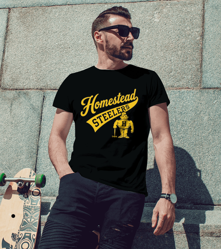 Homestead High Steelers H T-Shirt