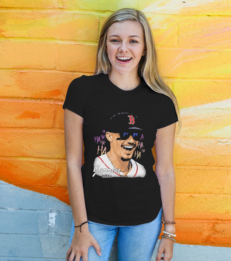 Jarren Duran They Laughed I Kept Going Boston Baseball Humor T-Shirt