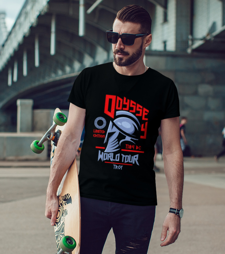 Odyssey Limited Edition World Tour 1184 BC Troy T-Shirt
