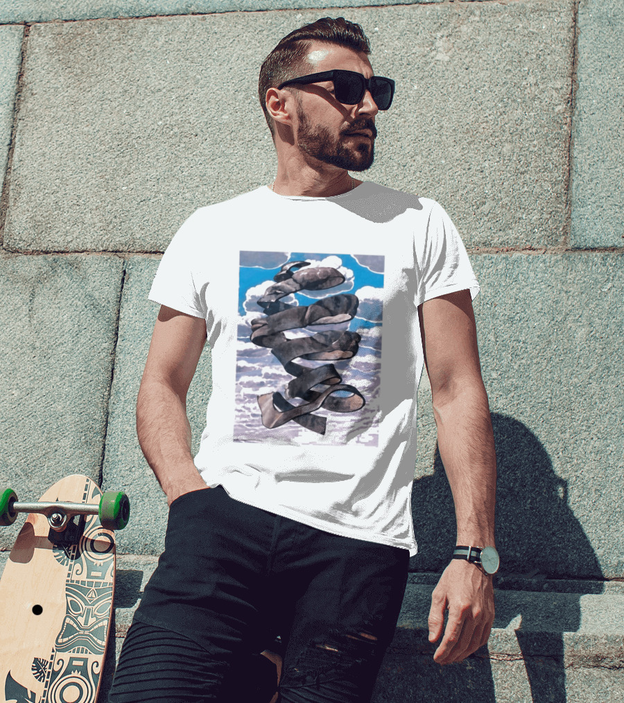Tom Holland Celestial Ribbon In Cloudscape T-Shirt
