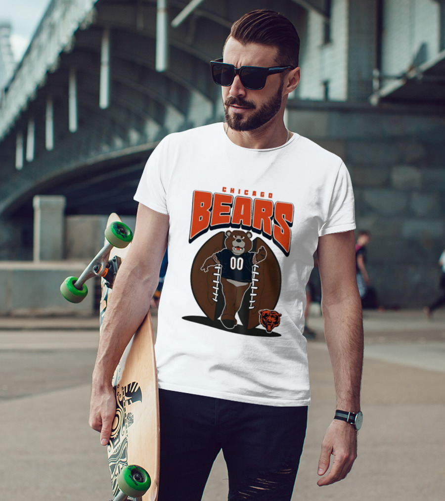 Chicago Bears Staley Da Bear Football Mania 2026 T-Shirt