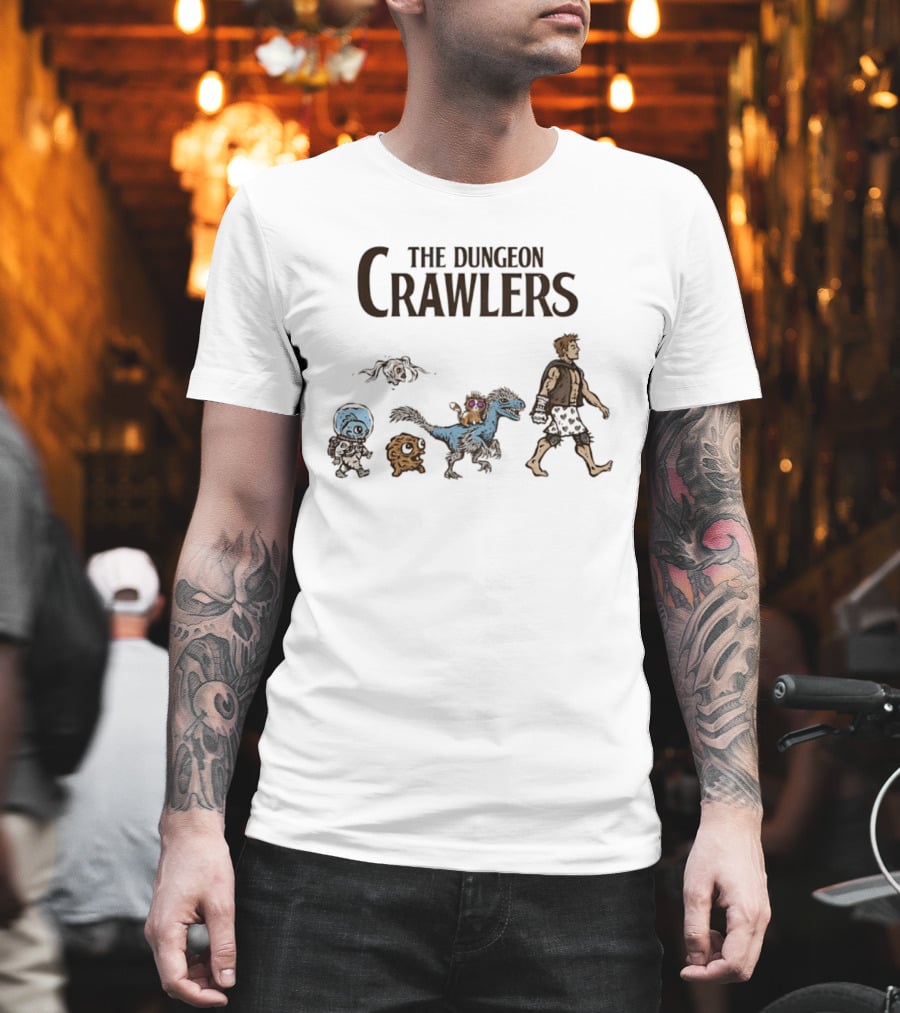 The Dungeon Crawlers Adventure Creatures And Characters T-Shirt
