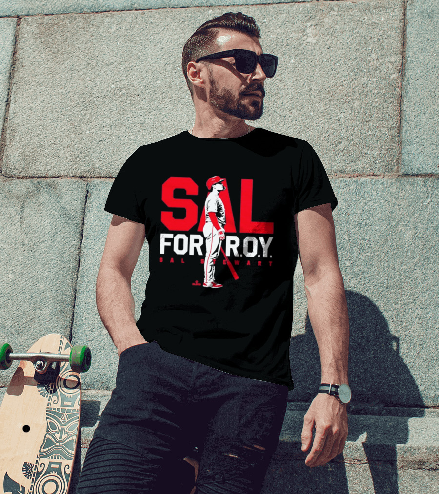 Cincinnati Reds Sal Stewart For Rookie Of The Year 2026 T-Shirt