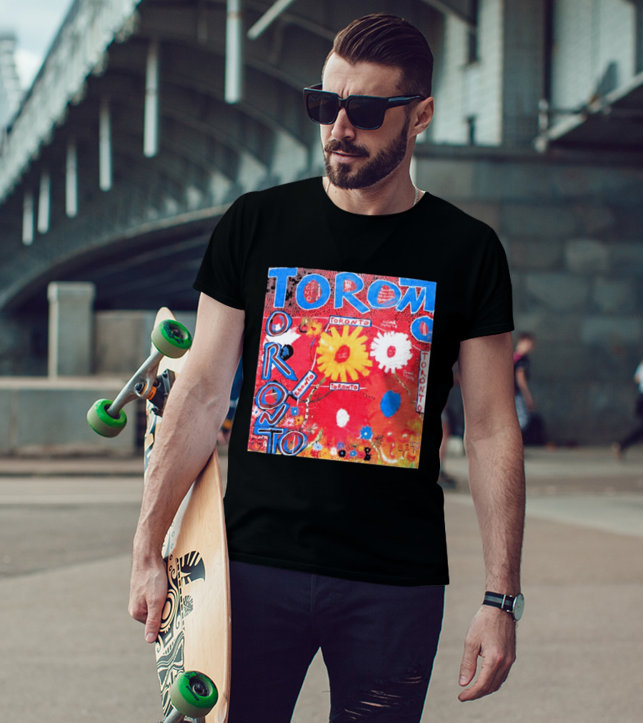 Dylan Cease Ago X Cease Eve Toronto Vibrant Floral T-Shirt