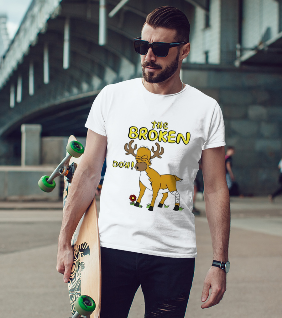 The Broken Doh Deer Homer Simpson The Simpsons T-Shirt