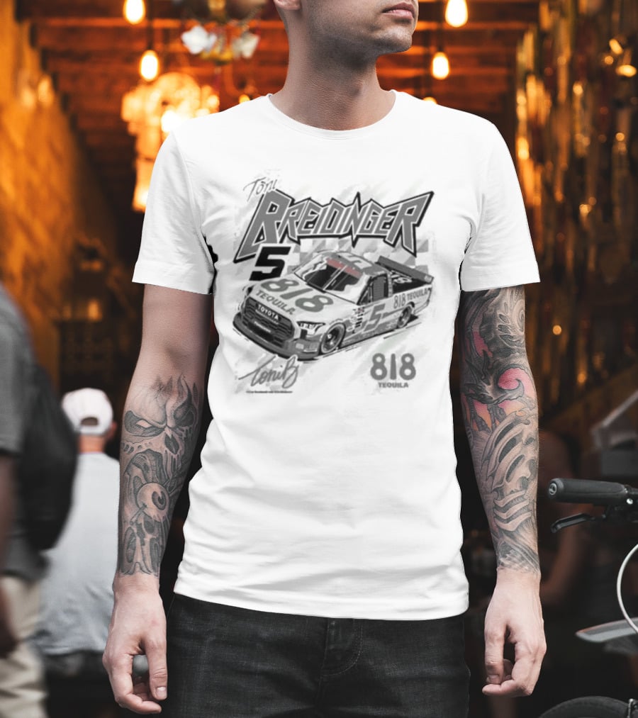 Toni Breidinger 818 Tequila Racing 55 NASCAR Car T-Shirt