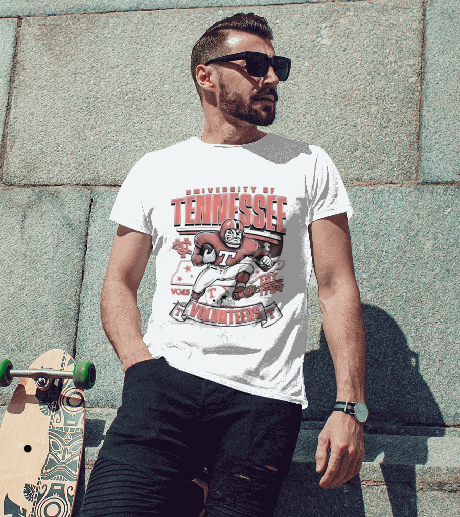 University Of Tennessee Volunteers Football Est 1794 Player T-Shirt