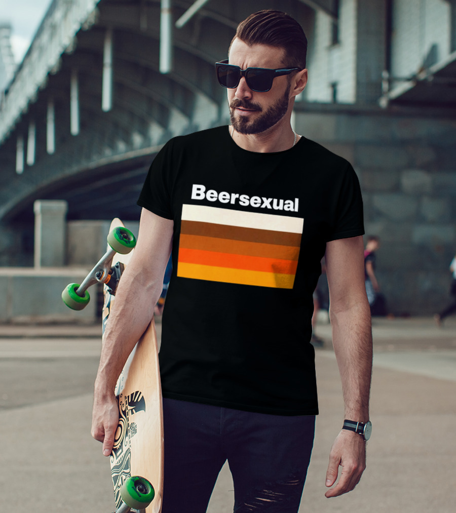 Bearsexual Pride Bear Flag Style LGBTQ+ T-Shirt