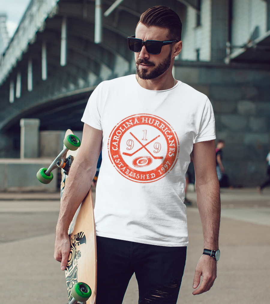 Carolina Hurricanes 919 Established 1997 T-Shirt