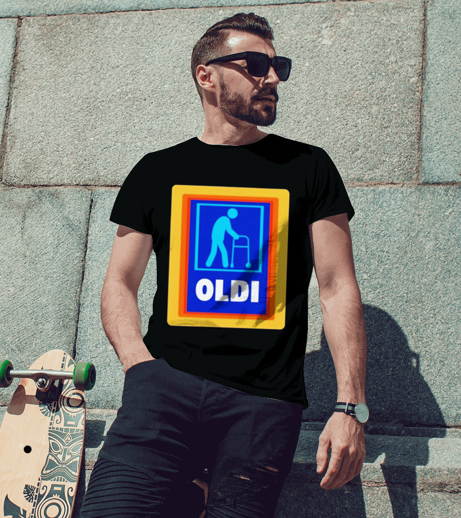 Oldi Tri Blend Walking Frame T-Shirt
