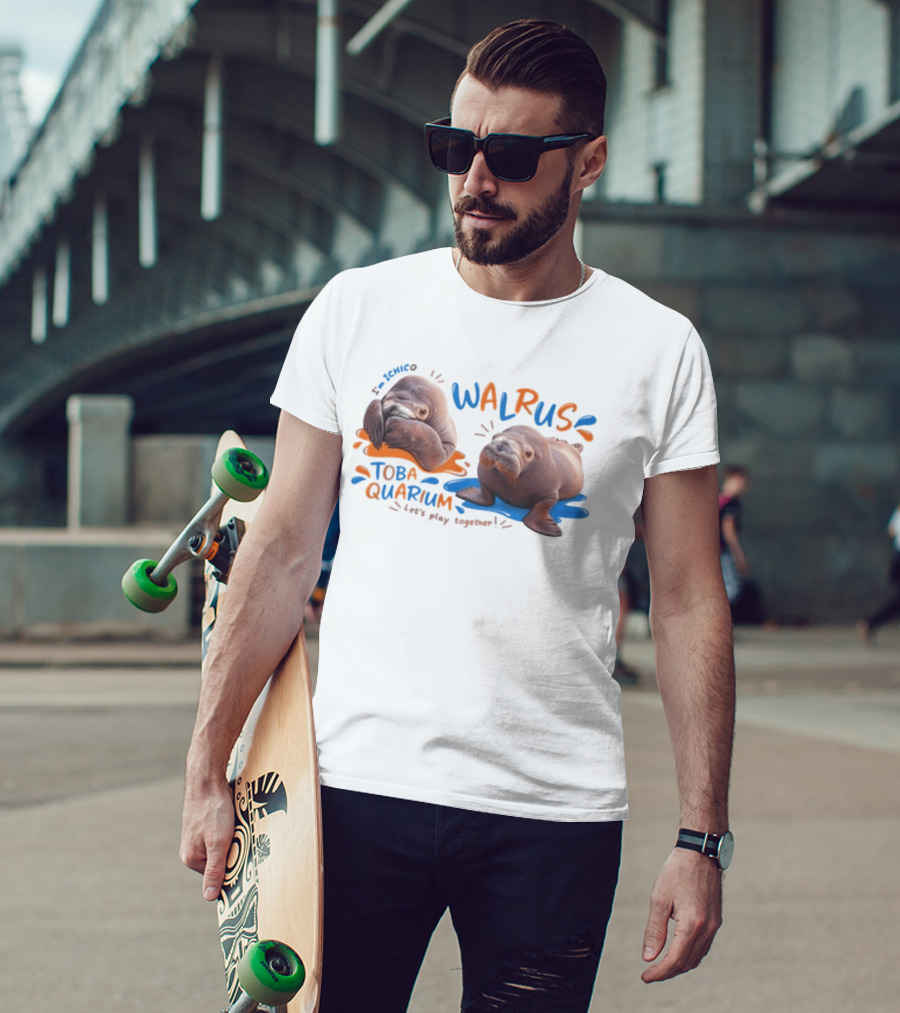 I'm Ichico Walrus Toba Aquarium Let's Play Together T-Shirt