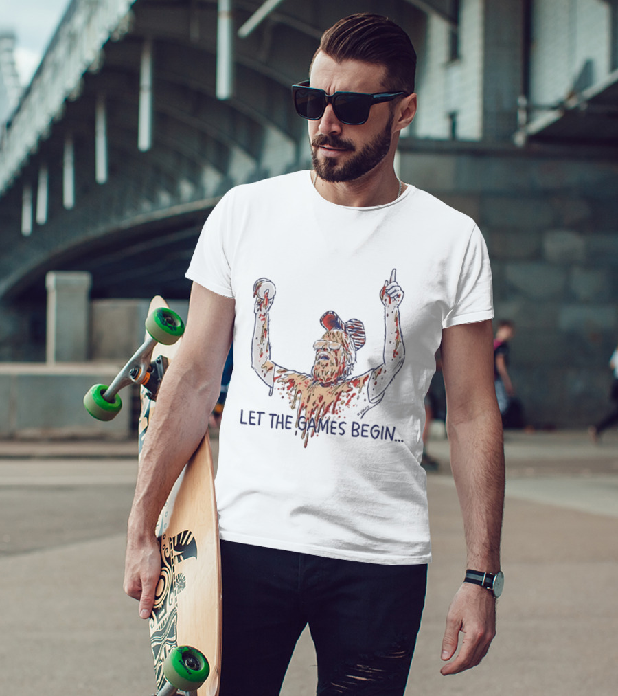 Let The Games Begin Buffalo Bills Football Fan Celebration T-Shirt