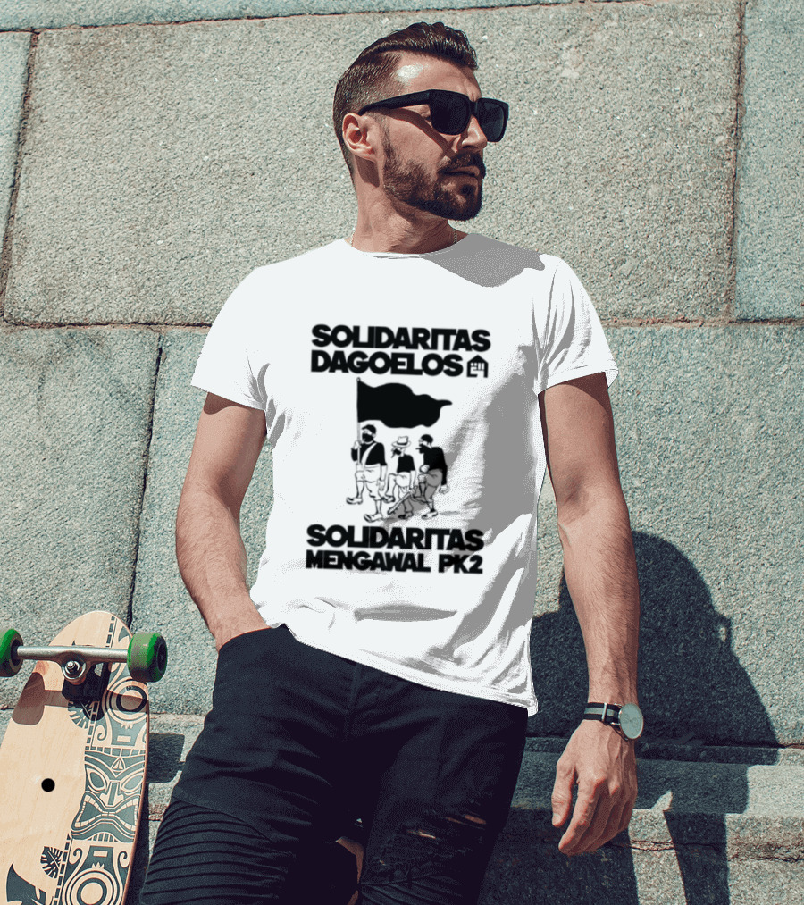 Solidaritas Dagoelos Mengawal PK2 United Activism Movement T-Shirt
