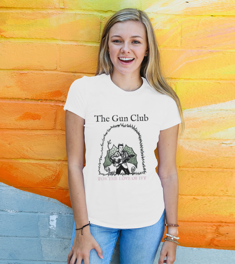 The Gun Club For The Love Of Ivy Bat Wings Jeffrey Lee Pierce T-Shirt