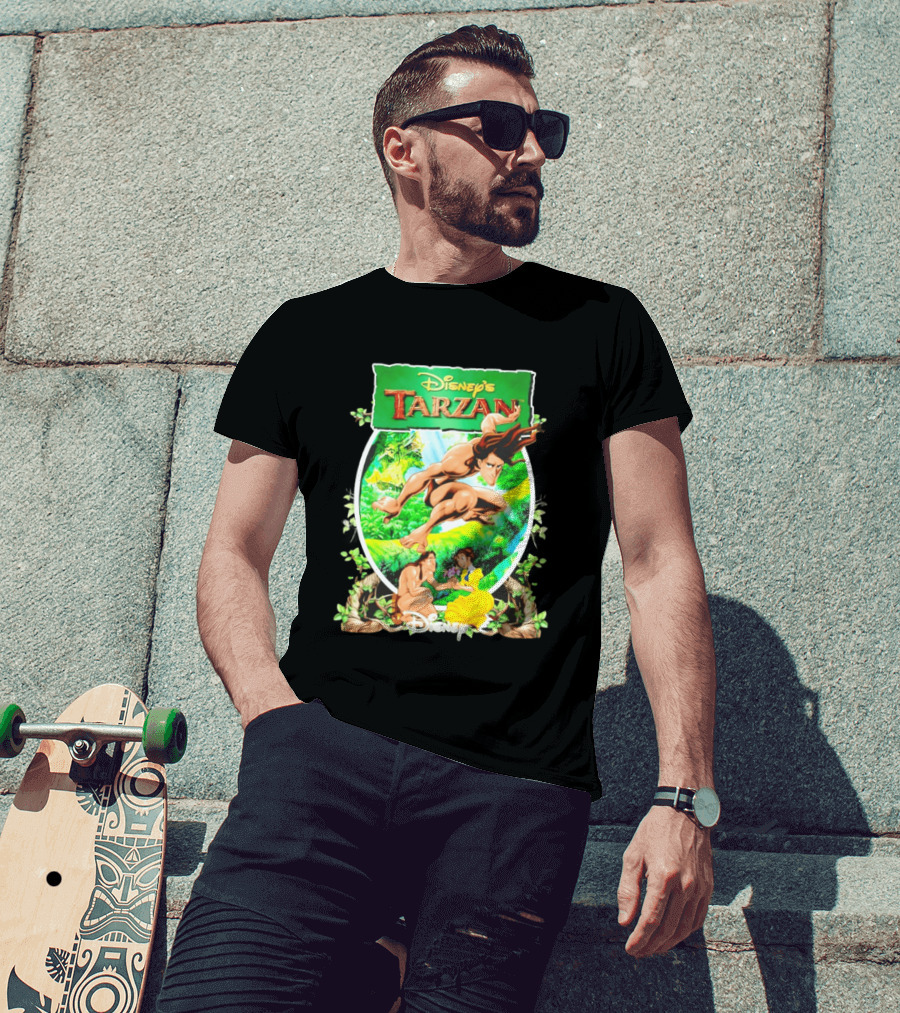 Disney's Tarzan Jungle Adventure Jane Animation Scene T-Shirt