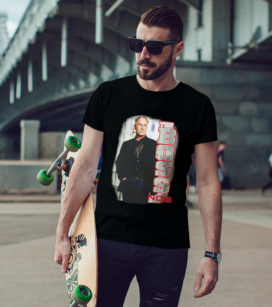 Mark Harmon The Boss NCIS Leroy Jethro Gibbs T-Shirt