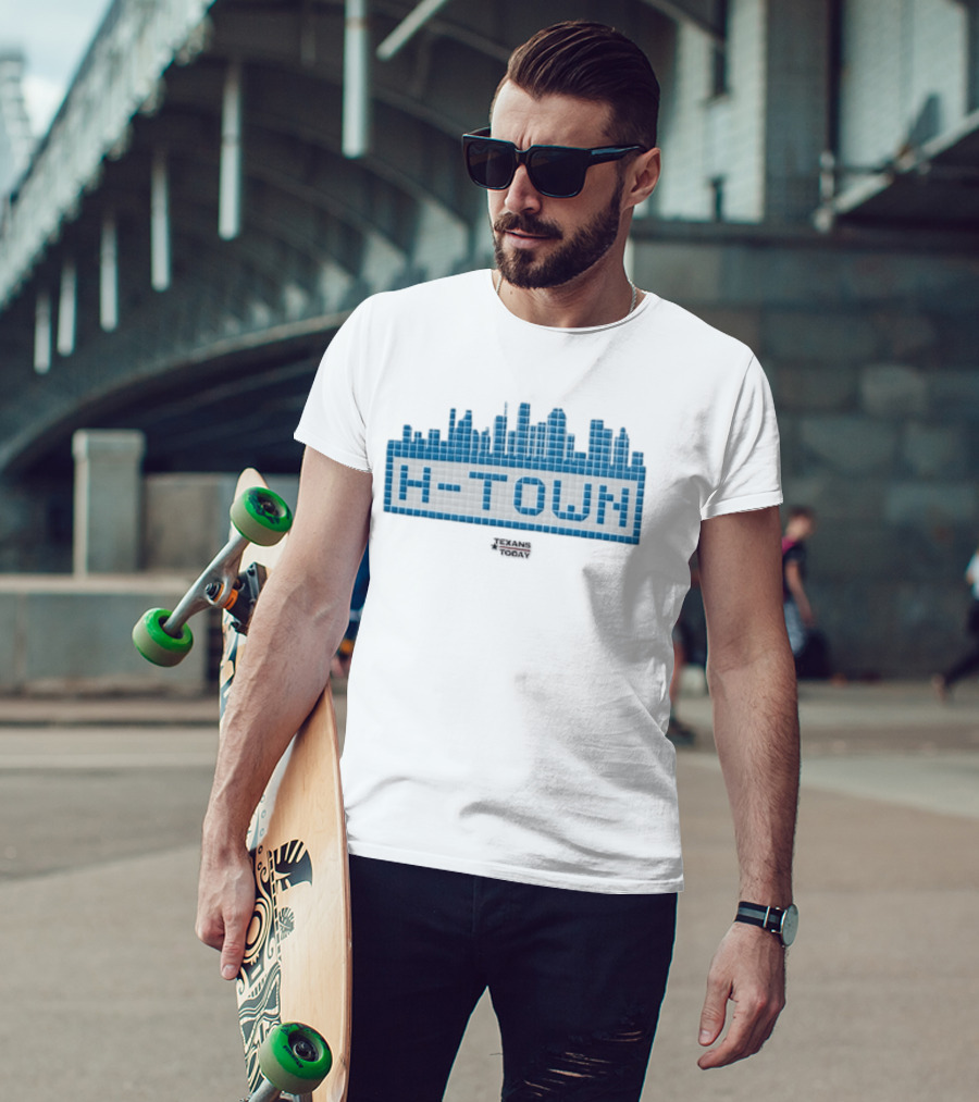 H Town Skyline Texans T-Shirt