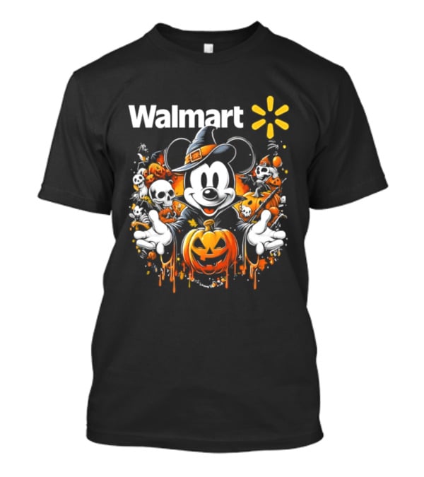 Walmart Mickey Mouse Halloween Pumpkin Magic 2026 T-Shirt