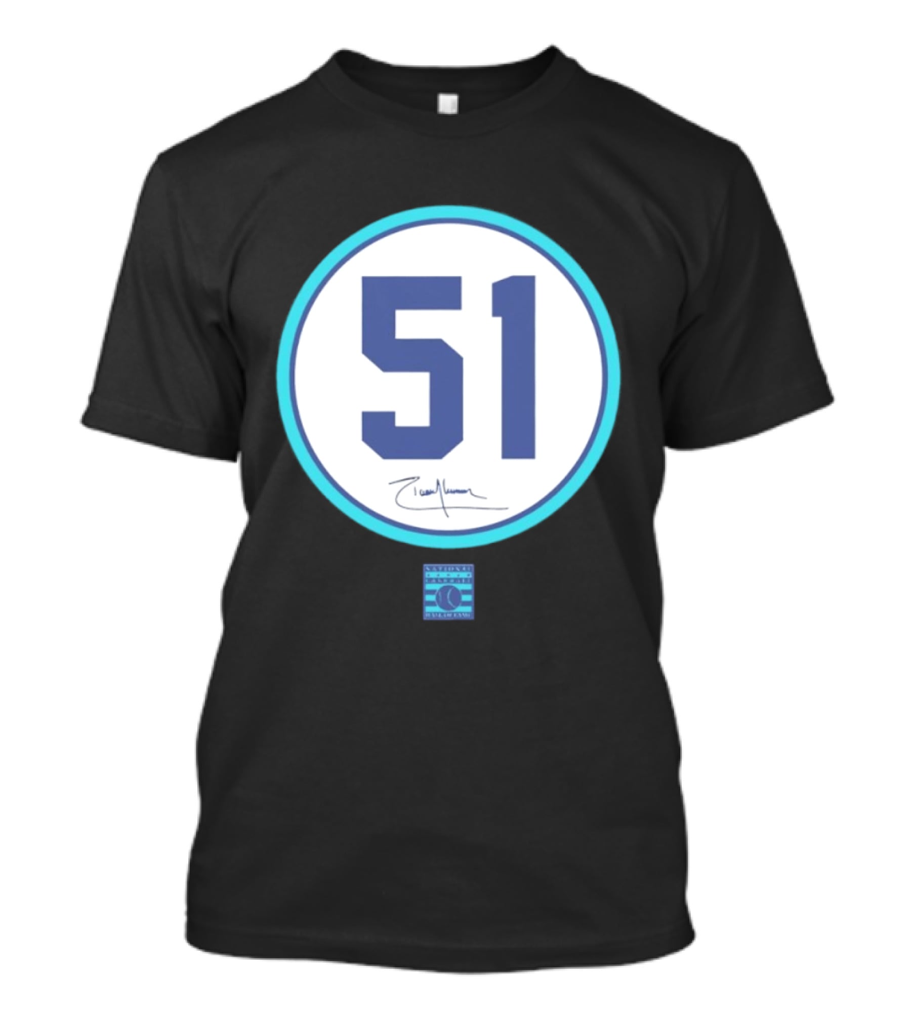 Randy Johnson Seattle Mariners 51 2015 National Baseball Hall Of Fame Induction T-Shirt