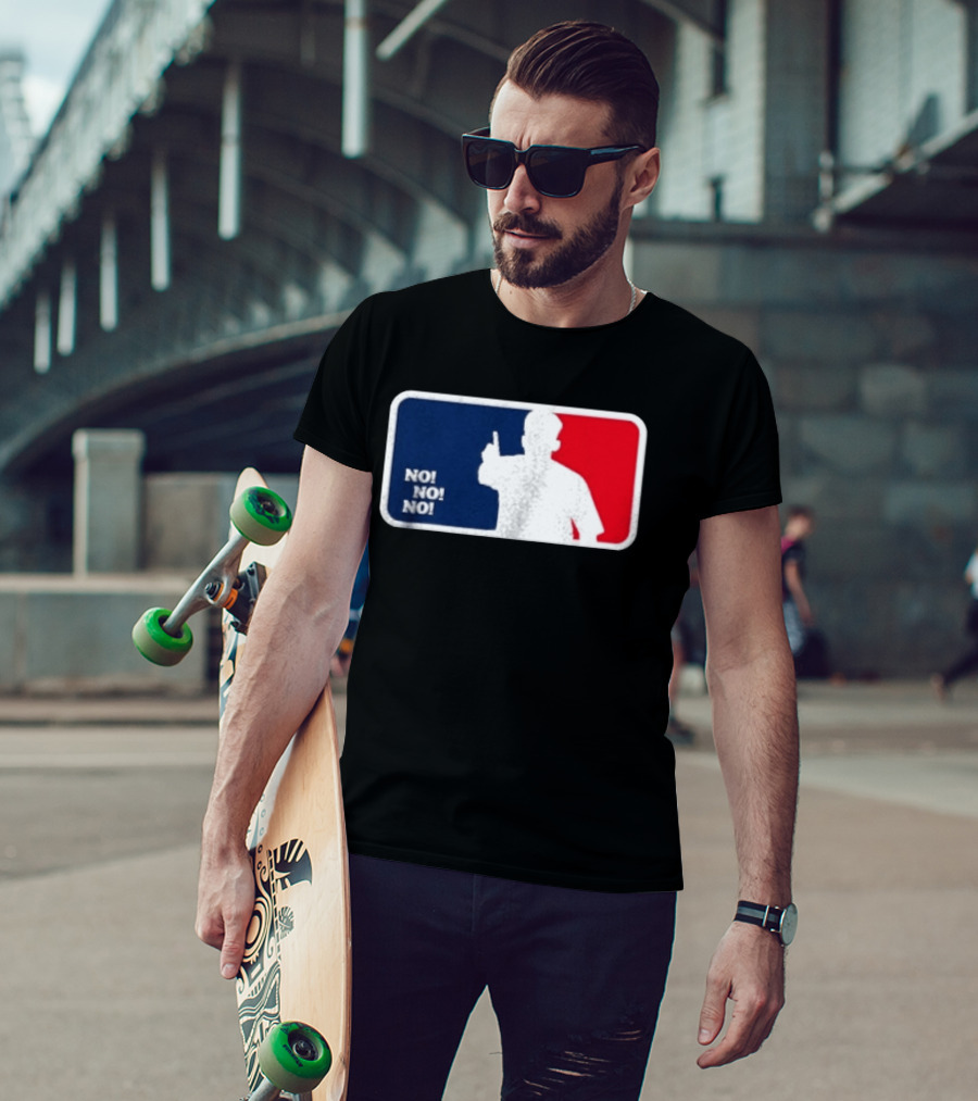 Ryan Flaherty No No No Fck You Baseball T-Shirt