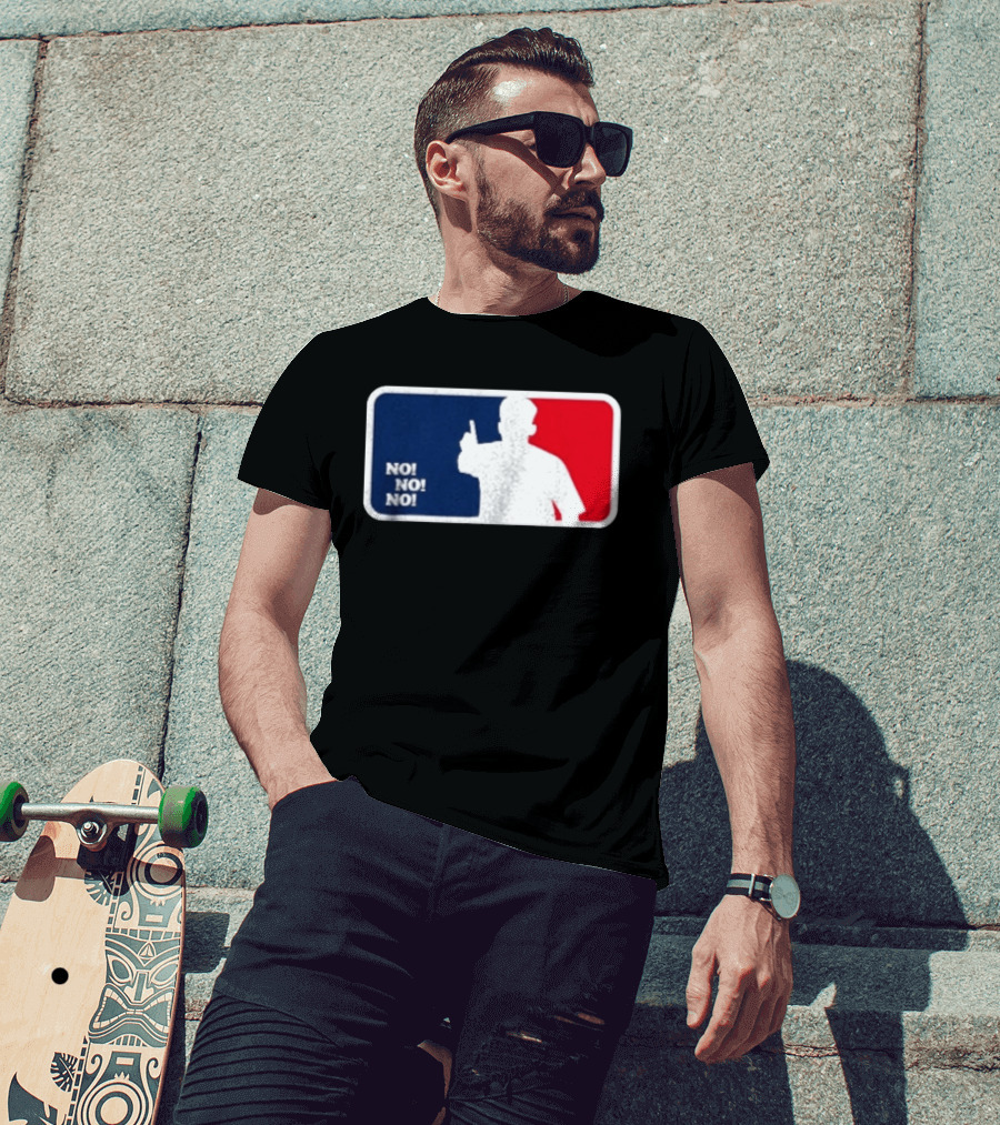 Ryan Flaherty No No No Fck You Baseball T-Shirt