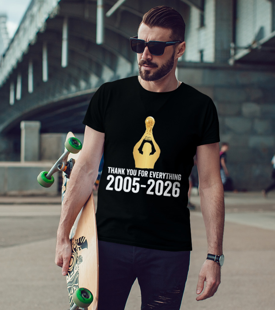 Thank You For Everything Messi 2005 2026 T-Shirt