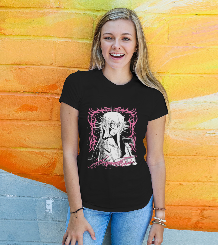 Awesome Yuno Gasai True Love Future Diary Anime Romantic Fan Favorite T-Shirt