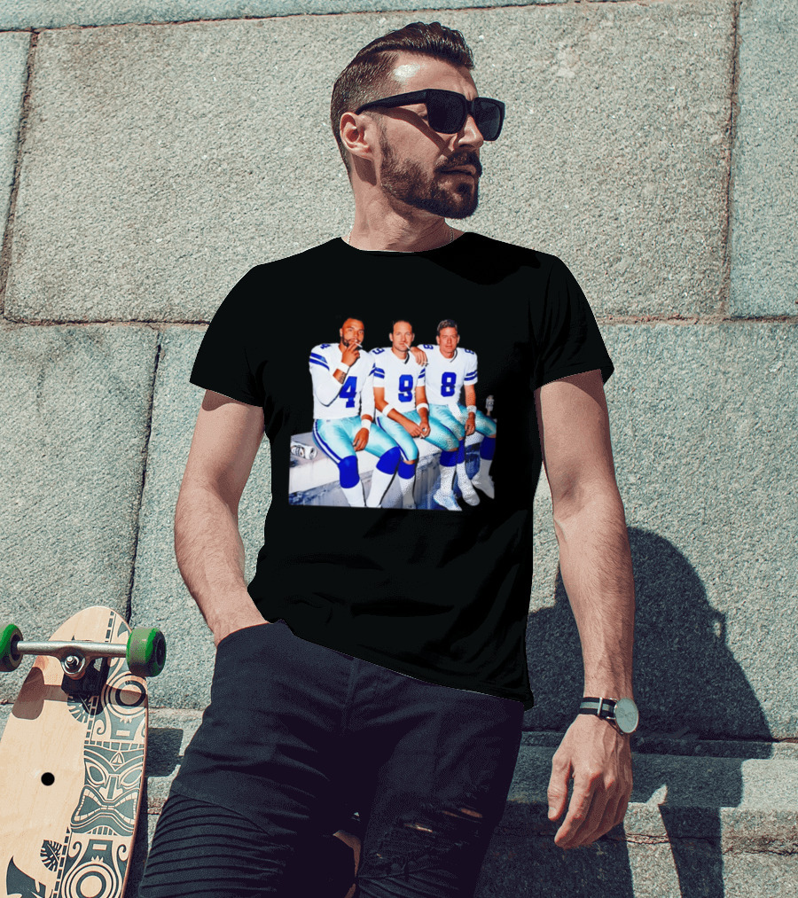 Klayton Adams Christian Parker Brandon Aubrey Dallas Cowboys Smoking Jerseys T-Shirt