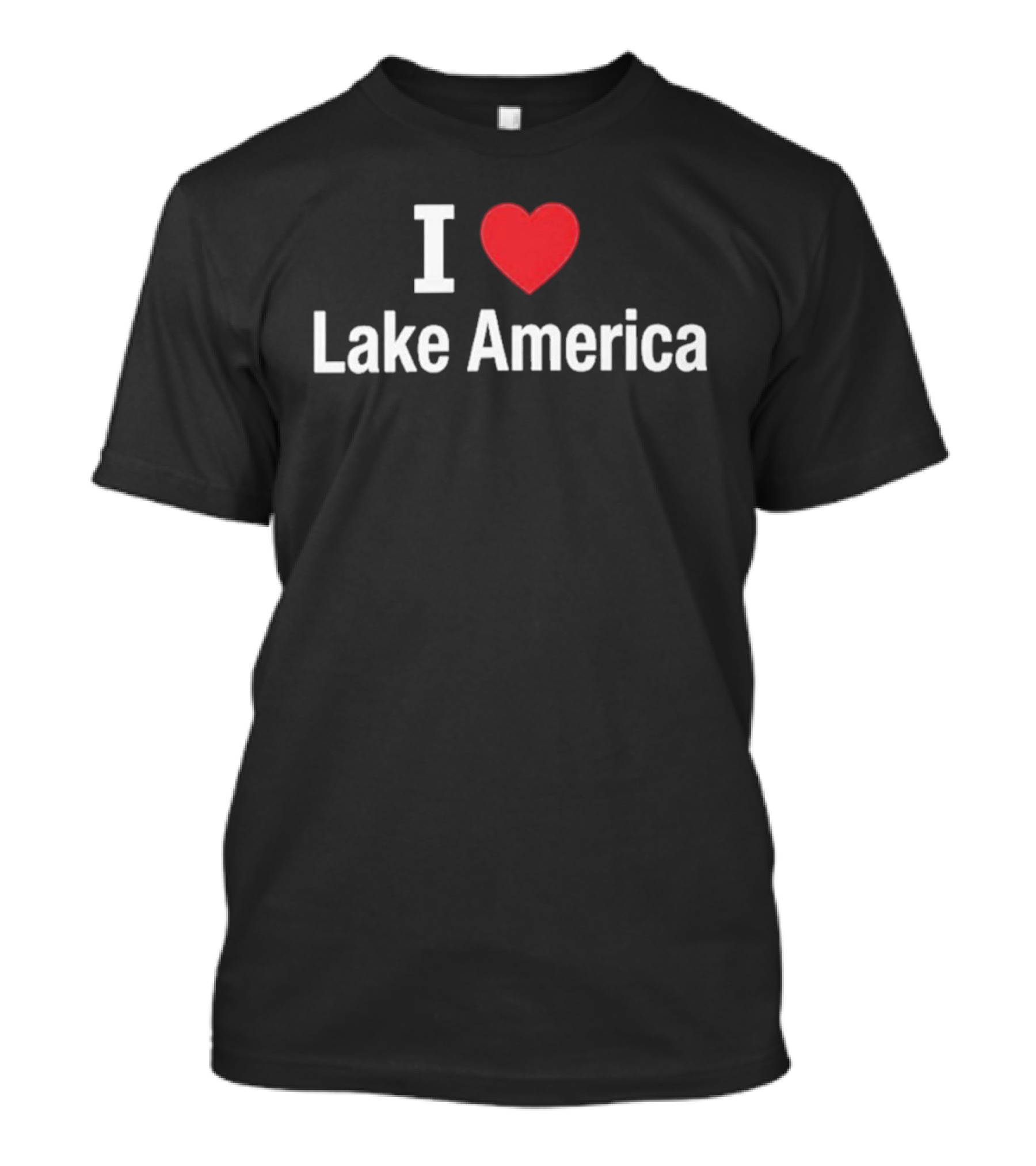 I Love Lake America T-Shirt