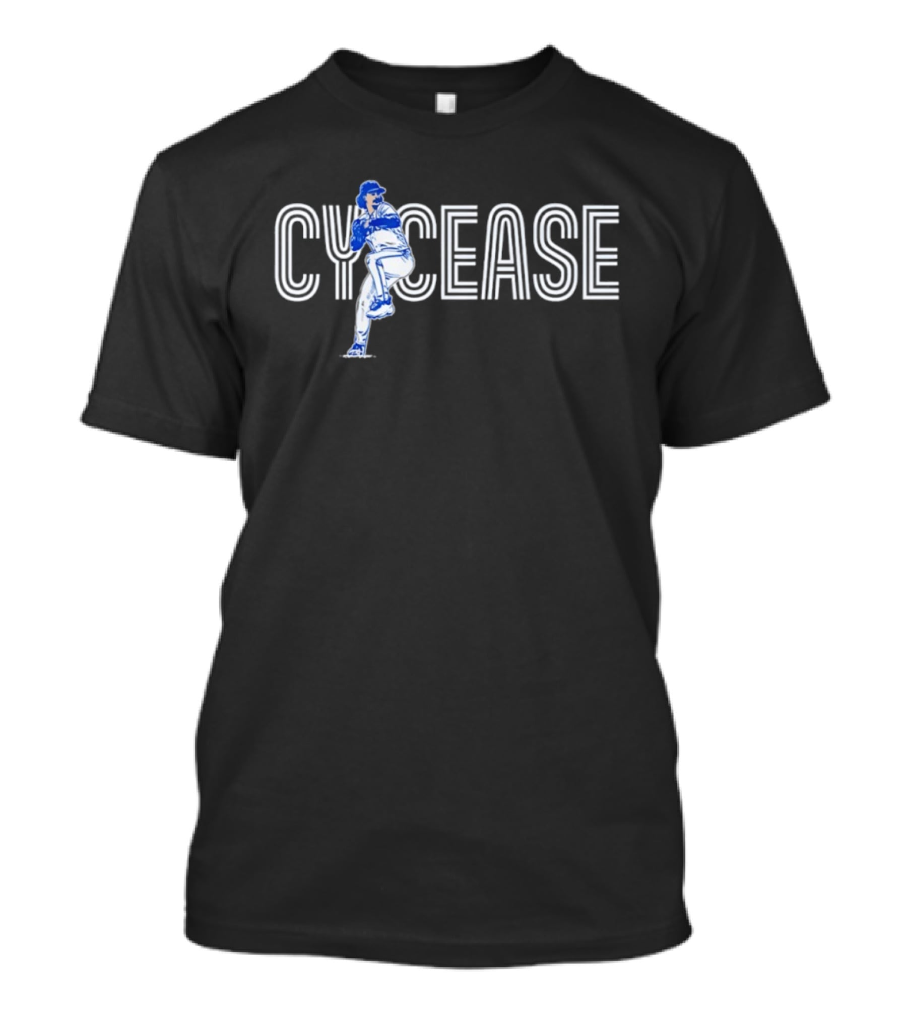 Dylan Cease Cy Cease Pitching Toronto Blue Jays 2026 MLB Season T-Shirt